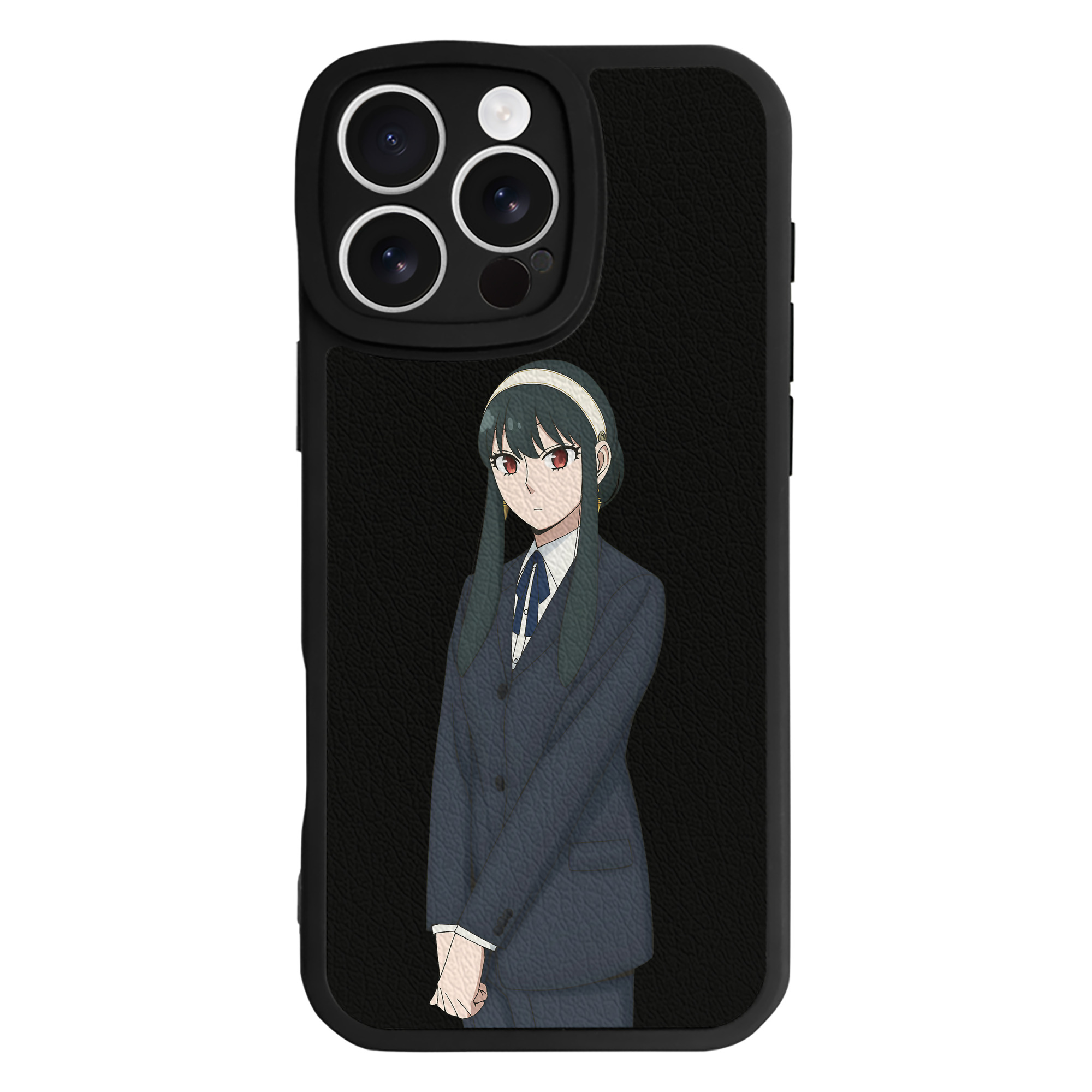 （画像用） SPY×FAMILY间谍家家酒 【iPhone 16シリーズ対応】シリコンスマホケース（レザー調） 材質：シリコン